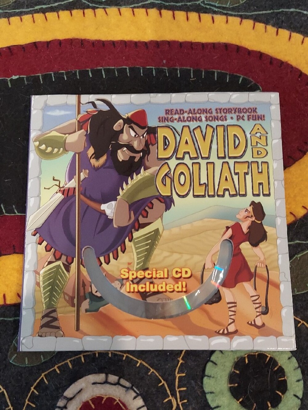 ❤️ Children's Read-Along Bible Story Book & CD Set Of 8 - Picture 5 of 13